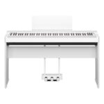 Yamaha Electric Stage Piano P-225 WH with 88 Weighted Keys Built-in Speakers and Connection with Headphones and Computer White - Image 11