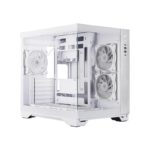 Chieftec Visio GM-30W-TG-OP Cube Κουτί Υπολογιστή με Πλαϊνό Παράθυρο Λευκό - Image 2