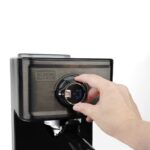 Black & Decker BXCO1200E Automatic Espresso Machine 1200W Pressure 15bar Gray - Image 8