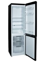 Ravanson Retro Fridge-Freezer 250lt H188.5xW54.5xD55cm Black LKK-250RB - Image 8