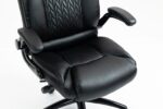 Office Chair with Fixed Arms Black Active Jet - Image 7