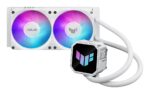 Asus TUF Gaming LC III 240 Water Cooling AIO CPU With 2 Fans 120mm And ARGB Lighting White - Image 3