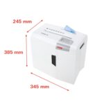 HSM X8 Strip Cut 8-Sheet Paper Shredder - Image 3