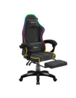 Huzaro HZ-FORCE 3.7 Artificial Leather Gaming Chair with RGB Lighting Black - Image 5