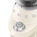 Smeg Ηλεκτρικός Μύλος Καφέ 150W με Χωρητικότητα 240gr και 15 Επίπεδα Άλεσης Μπεζ - Image 7