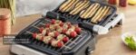 Tefal OptiGrill 2in1 Sandwich Maker Grill with Removable Plates 2100W Gray - Image 7