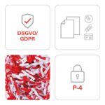 HSM X8 Strip Cut 8-Sheet Paper Shredder - Image 6