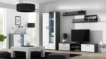 Cama sideboard 120 cm SOHO S7 grey/white gloss - Image 3