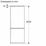 Bosch Fridge-Freezer 440lt Total NoFrost H203xW70xD66.7cm Inox KGN497LDF - Image 4