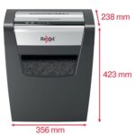 Rexel Momentum X312 Cross Cut 12-Sheet Paper Shredder - Image 3