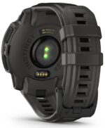 Garmin Instinct E 45mm Waterproof Smartwatch with Heart Rate Monitor (Black with Charcoal Band) - Image 7