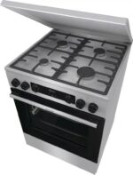 Gorenje GKS6C70XF Κουζίνα 71lt με Εστίες Υγραερίου Π60εκ. Γκρι - Image 3