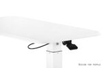 Unique Table for Laptop White (17-QC402-W-W) - Image 4