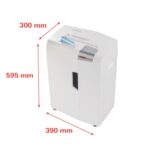HSM X15 4x37mm Cross Cut 16-Sheet CD and Paper Shredder - Image 3