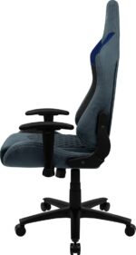 Aerocool Duke Fabric Gaming Chair with Adjustable Arms Steel Blue - Image 4