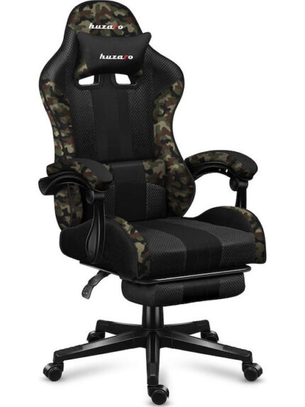 Huzaro Force 4.7 Artificial Leather Gaming Chair with Footrest Camo