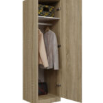 Single Door Wardrobe SON KPL Oak 50x50x180cm