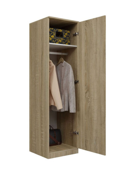 Single Door Wardrobe SON KPL Oak 50x50x180cm