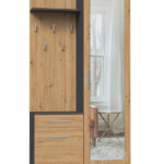 Duo Wardrobe Duo Anthracite Artisan