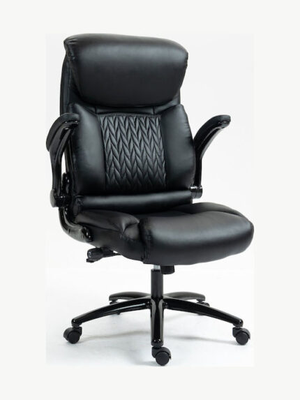 Office Chair with Fixed Arms Black Active Jet