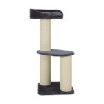 Zolux Scratching Post Cat Trees Black 50.5x50.5x112cm