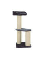 Zolux Scratching Post Cat Trees Black 50.5x50.5x112cm