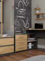 Desk Dany Wooden Brown 120x50cm