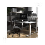 Desk Wooden White 118x60cm