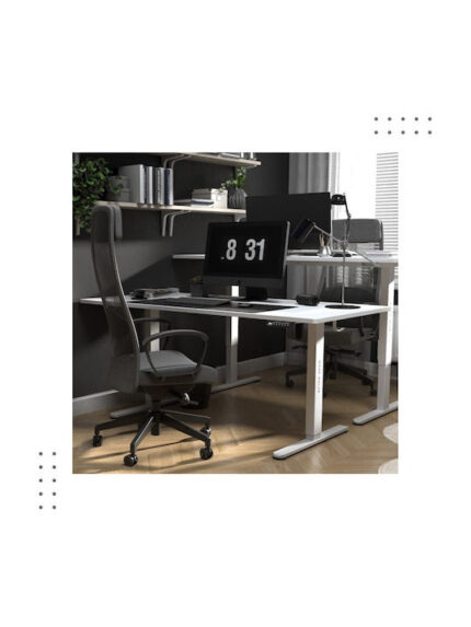 Desk Wooden White 118x60cm
