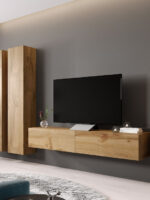 TV Stand Vigo Wotan Oak 180x30x40cm