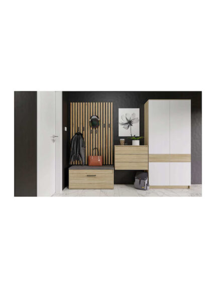 Wooden Shoe Organizer Parma 100x35x49cm