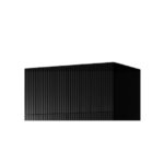 Cama Rectangular Loft Closet from MDF in Black Colour 90x55.5x45cm SZFCMMOTW0012