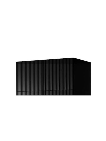 Cama Rectangular Loft Closet from MDF in Black Colour 90x55.5x45cm SZFCMMOTW0012