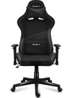 Huzaro Force 6.2 Artificial Leather Gaming Chair with Adjustable Arms Black