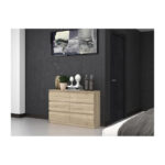 M6 Wooden Chest of Drawers with 6 Drawers Sonoma Oak 70x40x77cm