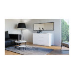 Sideboard with Drawers White 200x40x75cm