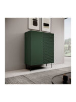 Sideboard Wooden Green 98x45x127cm