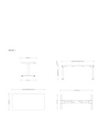 Electric Desk Wooden Black 140x70cm