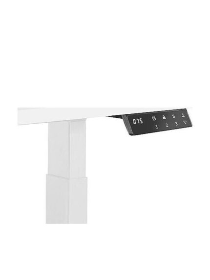 Electric Desk Wooden White 140x70cm