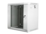 Lanberg Wall Mounted Rack Cabinet 12U 60x45x64.57cm Gray WF01-6412-10S - Image 3