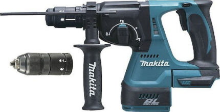 Makita Impact Demolition Hammer Battery Brushless 18V Solo with Chuck SDS Plus / Quick