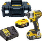 DEWALT DCF887P2 Impact Battery Screwdriver Brushless 18V 2x5Ah