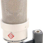 Neumann TLM 103 Condenser Microphone XLR Shock Mounted for Vocals in Silver Color