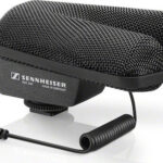 Sennheiser MKE 440 Condenser (Small Diaphragm) Microphone 3.5mm Shock Mounted for Camera