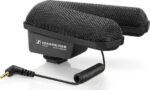 Sennheiser MKE 440 Condenser (Small Diaphragm) Microphone 3.5mm Shock Mounted for Camera