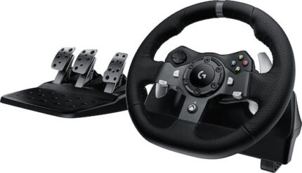 Logitech G920 Driving Force Steering Wheel with Pedals for PC / XBOX One with 900° Rotation