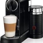 De'Longhi Citiz & Milk Pod Coffee Machine Nespresso Pressure 19bar with Milk Frother Black
