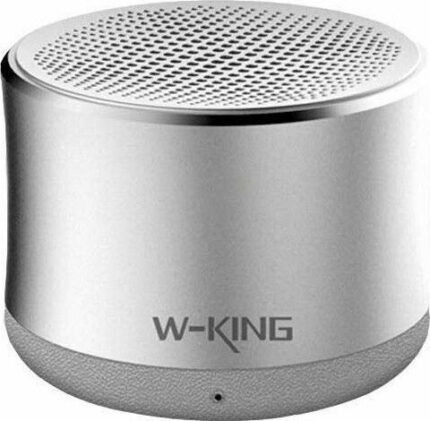W-King W7 Ηχείο Bluetooth 3W με Διάρκεια Μπαταρίας έως 8 ώρες Ασημί