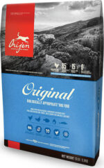 Orijen Original 11.4kg Dry Food for Dogs Grain-Free & Gluten-Free with Turkey, Chicken and Fish