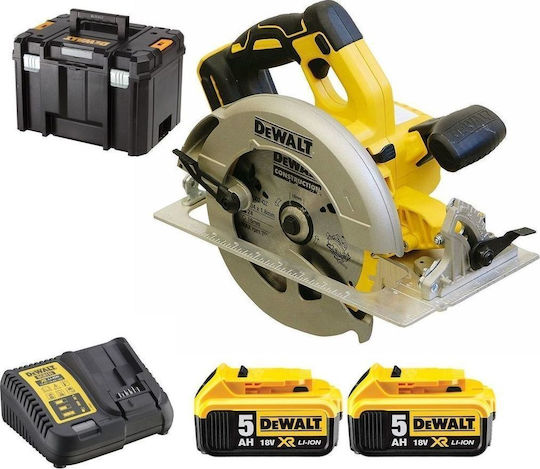 xlarge_20170927142250_dewalt_dcs570p2.jpeg DEWALT DCS570P2 Δισκοπρίονο Brushless 18V 2x5Ah με Σύστημα Αναρρόφησης - Image 1
